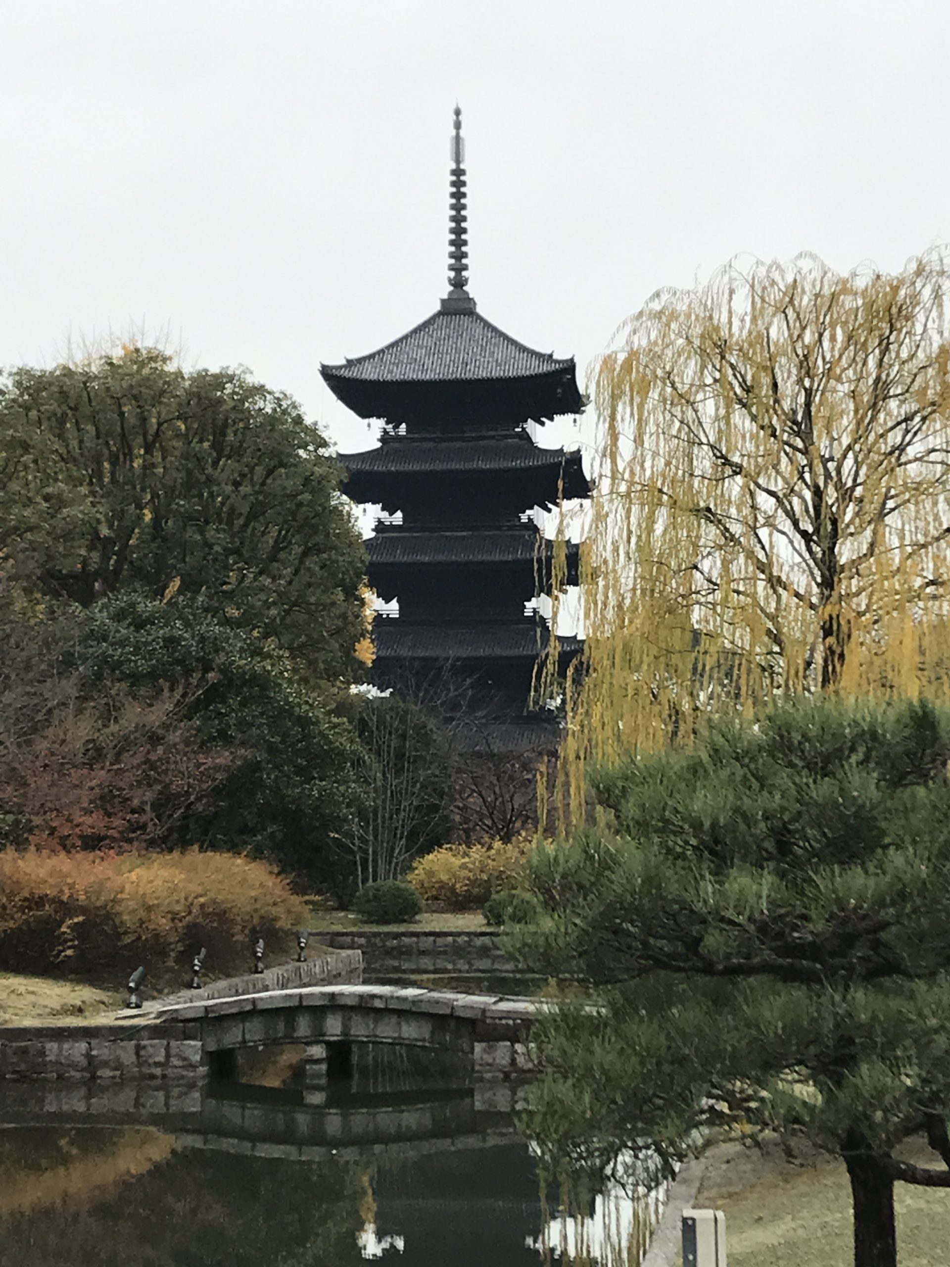 Blick auf den To-ji-Tempel in Kyoto, Japans historischer Kaiserstadt. . Foto: Petra Schaffrodt