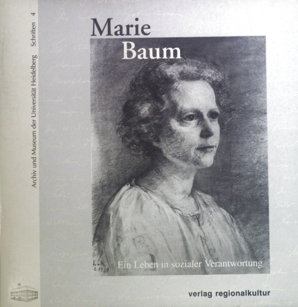 Cover der Publikation zur Ausstellung 
 über Marie Baum 